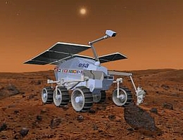 ExoMars erforscht den Roten Planeten. (Bild: ESA)