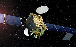 EchoStar 105/SES 11 im All - Illustration
(Bild: Airbus Defence and Space)