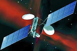 EchoStar III im All - Illustration
(Bild: Lockheed Martin)