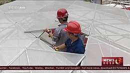 Reflektormodule mit dreieckigen Reflektorflächen (Bilder: CCTV)