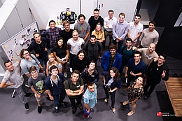 Studenten bei der IGLUNA"Kick-off" Veranstaltung (Bild: Swiss Space Center)