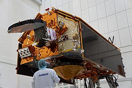 Sentinel-6A bei der IABG (Bild: Airbus Defence and Space)