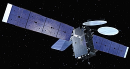 Thaicom 8 im All - Illustration. (Bild: Orbital ATK)