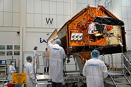 Sentinel-6A bei der IABG (Bild: Airbus Defence and Space)