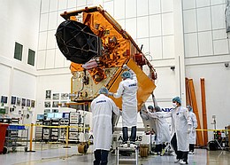 Sentinel-6A bei der IABG
(Bild: Airbus Defence and Space)