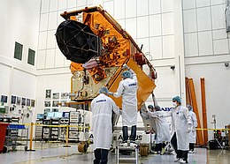 Sentinel-6A bei der IABG (Bild: Airbus Defence and Space)