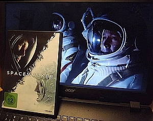 Spacewalker auf dem Notebook des Autors (Bild: Andreas Weise)