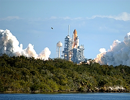 Start der Space-Shuttle-Mission STS-107. (Bild: NASA)