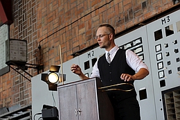 Theremin Konzert - Robert Mayer
(Bild: HTM Peenemünde)