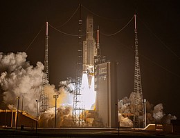 Start der Ariane 5 mit der Flugnummer VA252. (Bild: ESA/CNES/Arianespace/CSG)
