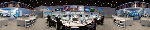 Das Hauptkontrollzentrum der ESA. (Bild: ESA/J. Mai, CC BY-SA 3.0 IGO)