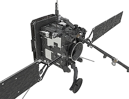 Solar Orbiter trägt insgesamt zehn wissenschaftliche Instrumente an Bord. Zu vier Instrumenten trägt das MPS bei.
(Bild: ESA/ATG medialab)