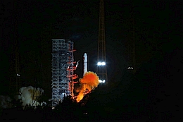 CZ-3A-Start mit IGS6 am 29. März 2016 (Bild: chinesisches Verteidigungsministerium)