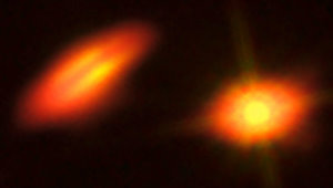 B. Saxton (NRAO/AUI/NSF), K. Stapelfeldt et al. (NASA/ESA Hubble)