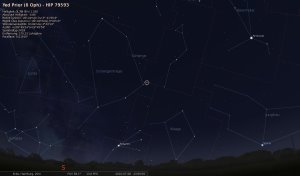 Erstellt mit Stellarium