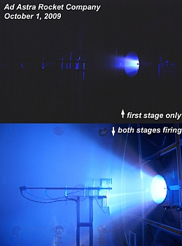Ad Astra Rocket Company PRESS RELEASE 011009