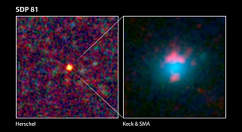 ESA / NASA / JPL-Caltech / Keck / SMA