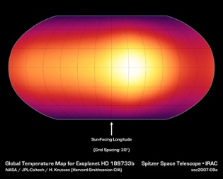 NASA/JPL-Caltech/H. Knutson (Harvard-Smithsonian CfA)