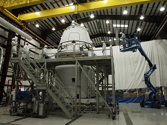 Space Exploration Technologies/Mike Brown
