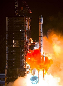 LM-3C-Start mit Beidou-2 G7 am 12. Juni 2016
(Bild: beidou.gov.cn)