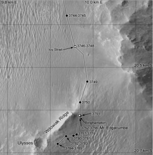 NASA, JPL-Caltech, University of Arizona, Phil Stooke (UMSF-Forum)