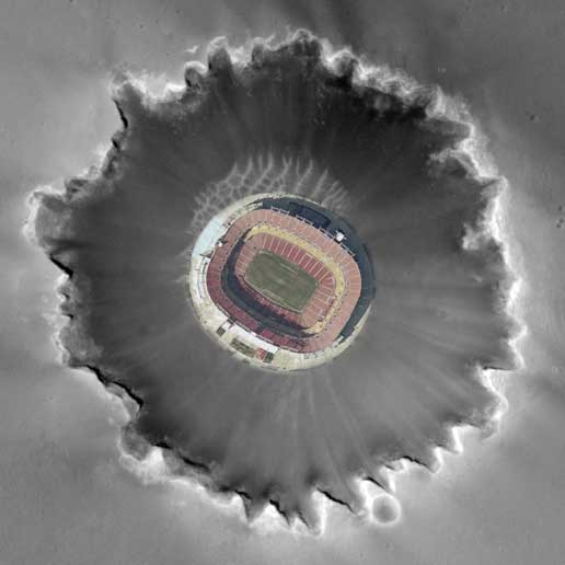 Google Inc./NASA/JPL/University of Arizona