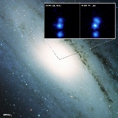 Röntgen (NASA/CXC/SAO/Li et al.), Optisch (DSS)