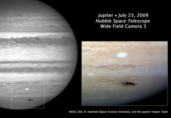 NASA/ESA/H. Hammel (Space Science Institute) and the Jupiter Impact Team