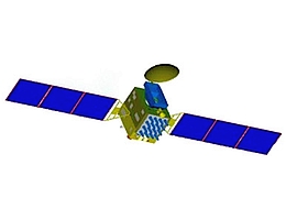 Beidou-2-Satellit für den Einsatz im GEO - Illustration
(Bild: CAST)