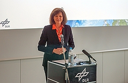 Staatsministerin Ilse Aigner (Bilder: Raumfahrer.net)