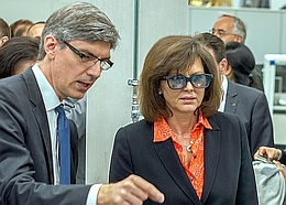 Albu-Schäffer (li.) und Aigner (re.)