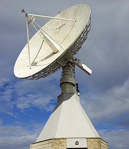 X-Band-Antenne der Bodenstation Matera
(Bild: ESA)