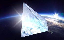 Künstlerische Darstellung von Mayak im Orbit (Bild: Mayak-Team / Alexander Shaenko)