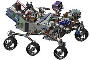 Rover Mars 2020 - Computergrafik (Bild: NASA / JPL Caltech)