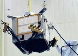 Der"Tresor", der die Elektronik vor Strahlung abschirmen soll. (Bild: NASA/JPL-Caltech/LMSS)