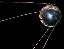 Sputnik 1 Mockup. (Bild: NASA)