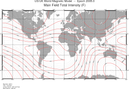 Bei der Südatlantischen Anomalie ist das Erdmagnetfeld besonders schwach.
(Bild: Wikipedia)