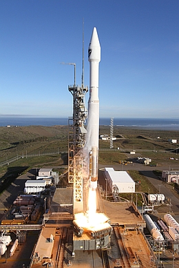 Atlas V startet mit DMSP F19 von der VAFB (Bild: ULA)