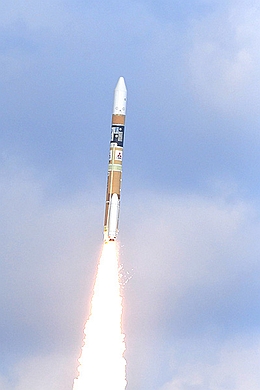 H-IIA F31 im Flug (Bild: MHI)