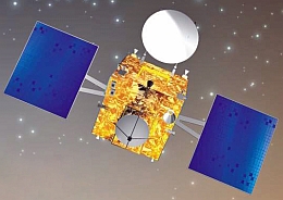 GSAT 12 im All - Illustration
(Bild: ISRO)