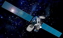Intelsat 906 im All - Illustration. (Bild: SSL)