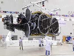 Intelsat 31 in Gesamtansicht
(Bilder: Intelsat)