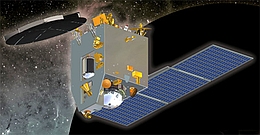 Indiens Marssonde MOM - Illustration
(Bild: ISRO)