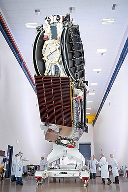 Sky Muster II beim Hersteller (Bild: SSL)