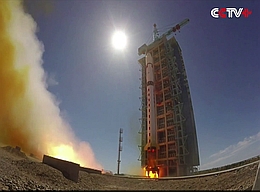 LM-2D mit YaoGan 30 kurz nach dem Abheben
(Bild: CCTV)