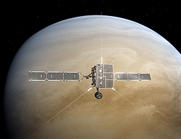 Venus-Vorbeiflug der Solar Orbiter-Mission - Illustration (Bild: ESA/ATG medialab)