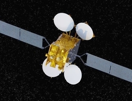 Measat 3d im All – künstlerische Darstellung (Bild: Airbus Defence and Space)