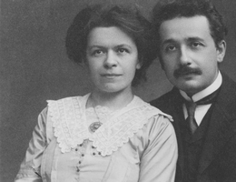 Mileva Marić und Albert Einstein (Bild: ETH-Bibliothek Zürich, via Wikipedia)