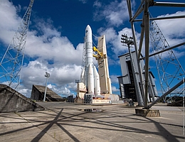 (Foto: ESA-CNES-Arianespace-ArianeGroup-Service Optique video CSG)