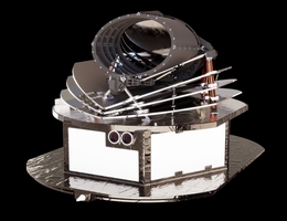 Weltraumteleskop ARIEL - künstlerische Darstellung. (Grafik: Airbus)